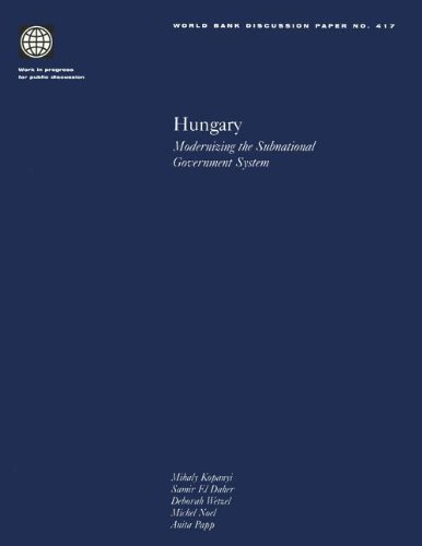 Hungary: Modernizing the Subnational Government System