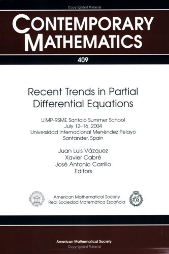 Recent Trends in Partial Differential Equations (Contemporary Mathematics)