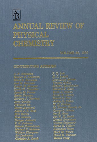 Annual Review of Physical Chemistry: 1995
