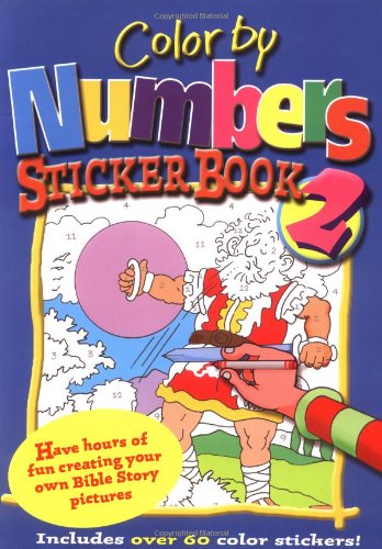 Color by Numbers Sticker-Book