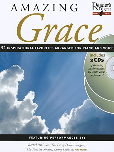 Amazing Grace: 52 Inspirational Favorites Arranged for Piano and Voice (Reader's Digest Piano Library)