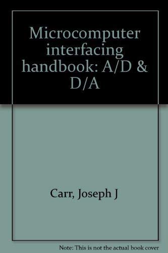 Microcomputer Interfacing Handbook: A/d and D/A