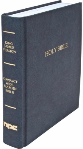 Holy Bible: King James Version, Black, Wide Margin