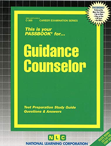 Guidance Counselor: Passbooks Study Guide