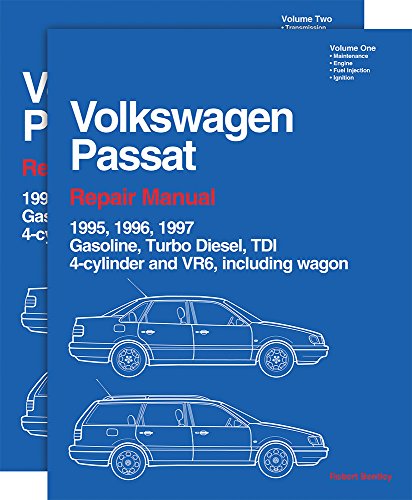 Volkswagen Passat: Official Factory Repair Manual 1995, 1996, 1997 : Gasoline, Turbo Diesel, Tdi 4-Cylinder and Vr6, Including Wagon