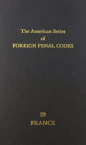 The French Code of Criminal Procedure (American Series of Foreign Penal Codes)