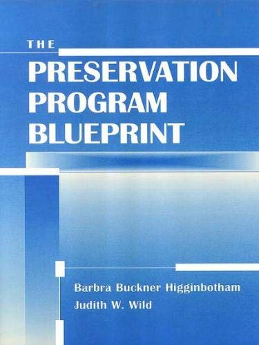 The Preservation Program Blueprint