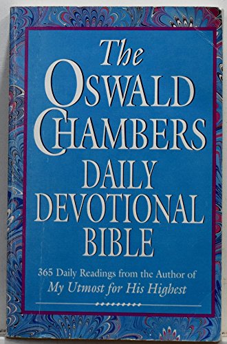 The Oswald Chambers Daily Devotional Bible - New King James Version