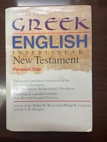 The New Greek/English Interlinear NT (Hardcover)