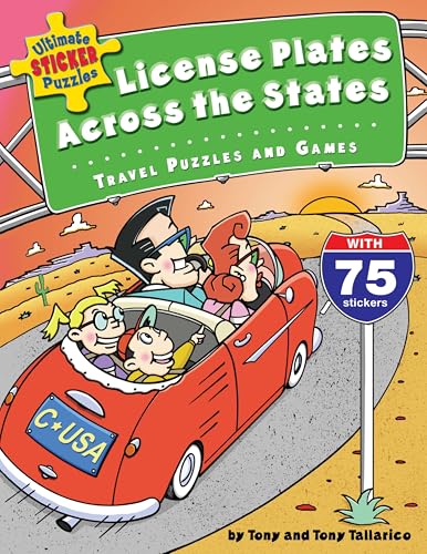 Ultimate Sticker Puzzles: License Plates Across the States: Travel Puzzles and Games