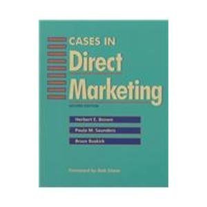 Cases in Direct Marketing