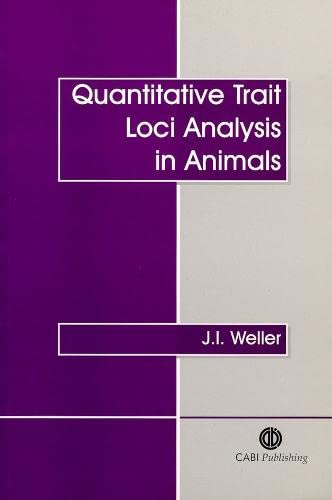 Quantitative Trait Loci Analysis in Animals