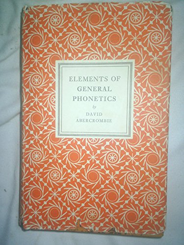 Elements of General Phonetics