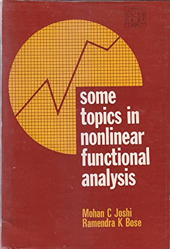 Some Topics in Nonlinear Functional Analysis