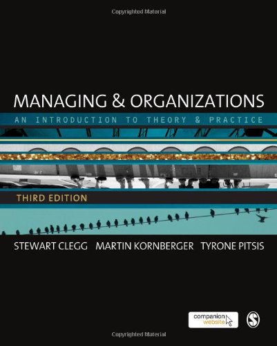 Managing And Organizations