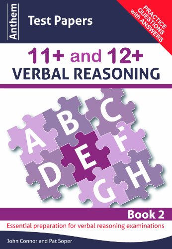 Anthem Test Papers 11+ and 12+ Verbal Reasoning: Book 2 (Anthem Learning Verbal Reasoning)