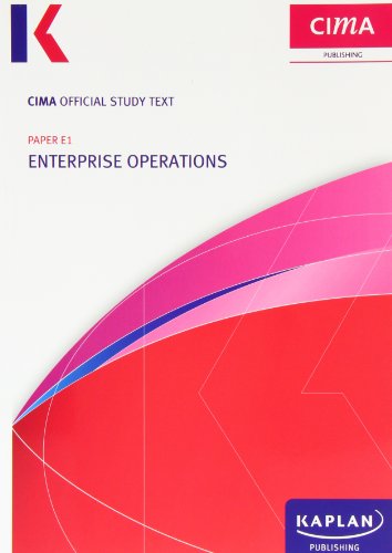 E1 Enterprise Operations - Study Text