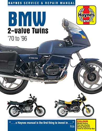 BMW 2-Valve Twins '70 to '96 (Haynes Service & Repair Manual)