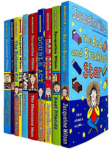 Jackqueline Wilson Book Collection, 10 Pack