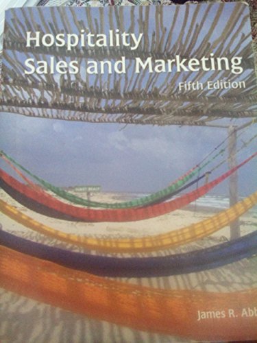 Hospitality Sales and Marketing, 5th Edition