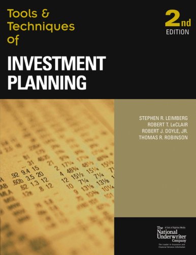 Tools & Techniques of Investment Planning