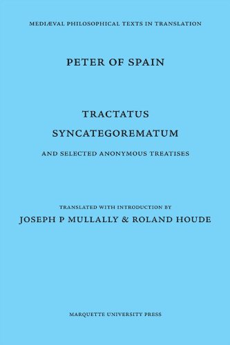 Peter of Spain: Tractatus Syncategorematum