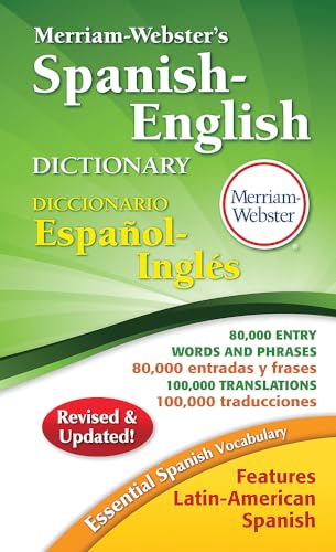 Merriam-Webster Spanish-English Dictionary, Mass Market Paper (English and Spanish Edition)