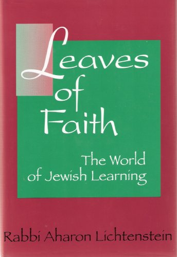 Leaves of Faith: The World of Jewish Learning (1)