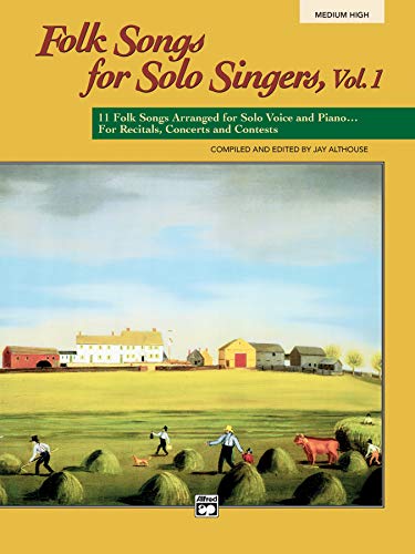 Folk Songs for Solo Singers: Medium High