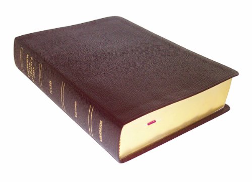 Nasb Thompson Chain Reference Bible