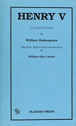 Henry V: Classicscript