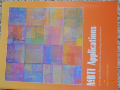 MBTI applications: A decade of research on the Myers-Briggs Type Indicator