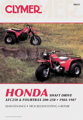 Clymer Honda ATC250 & FourTrax 200-250, 1984-1987: Maintenance, Troubleshooting, Repair