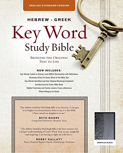 Hebrew-Greek Key Word Study Bible: English Standard Version, Duraflex Black (Key Word Study Bibles)