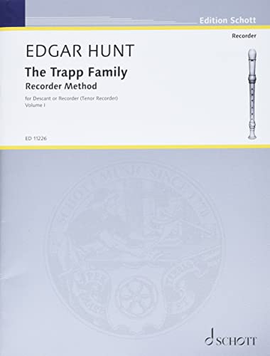 The Trapp Family Recorder Method, Book 1: Descant or Tenor