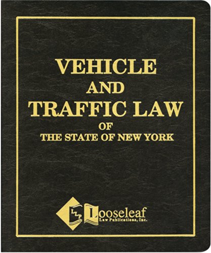 Vehicle & Traffic Law of The State Of New York