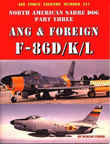North American Sabre Dog: Ang/Foreign F-86d/K/l