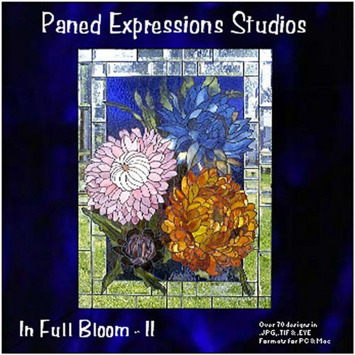 Stained Glass Pattern Collection - In Full Bloom II