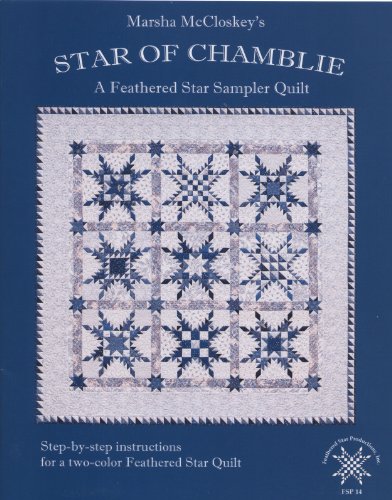Star of Chamblie: A Feathered Star Sampler Quilt