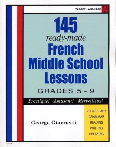 French Middle School Lesson Plans (French Edition)