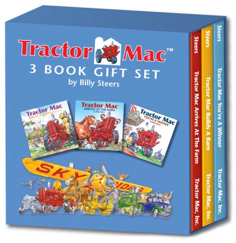Tractor Mac Three Book Gift Set by Billy Steers (2007) Hardcover