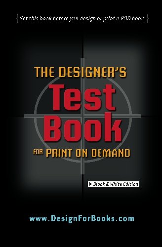 The Designer's Test Book for Print on Demand