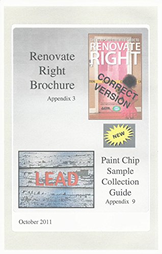 Lead Renovation Right Brochures