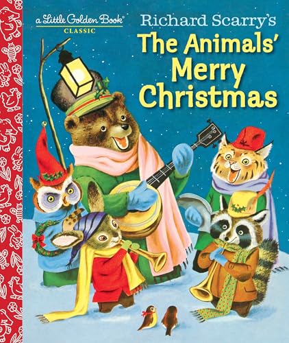 Richard Scarry's the Animals' Merry Christmas (Little Golden Book)