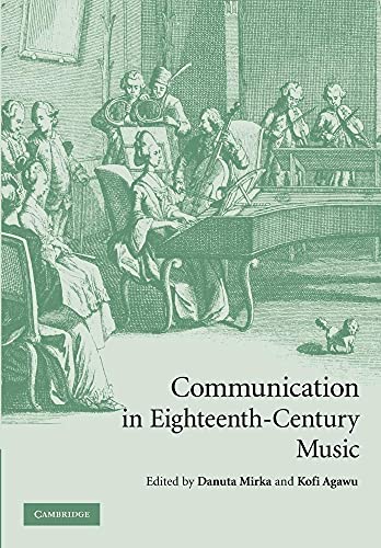 Communication in Eighteenth-Century Music
