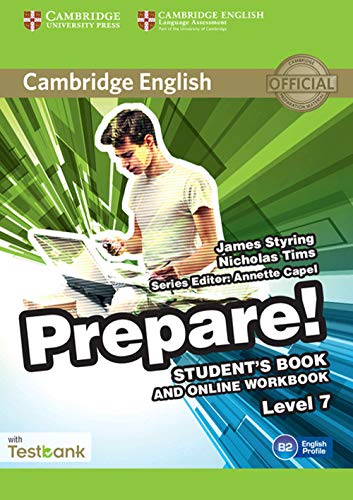 Cambridge English Prepare! Level 7 Student's Book and Online Workbook with Testbank