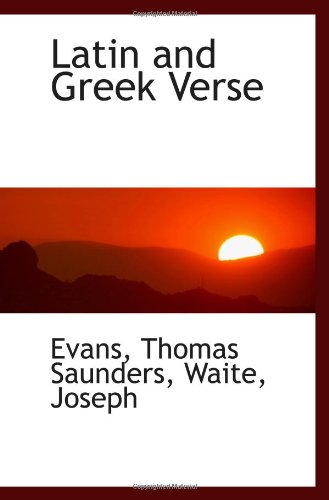 Latin and Greek Verse