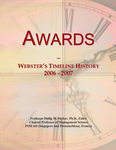 Awards: Webster's Timeline History, 2006 - 2007