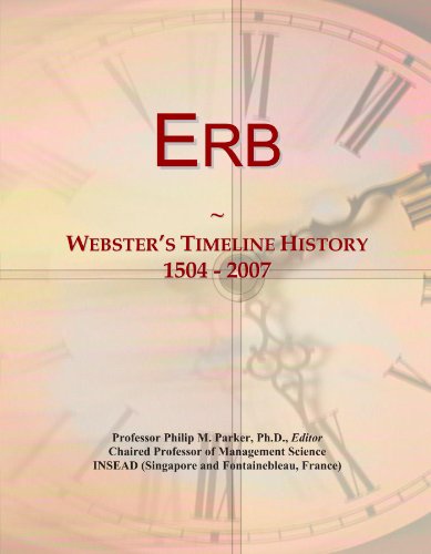 Erb: Webster's Timeline History, 1504 - 2007