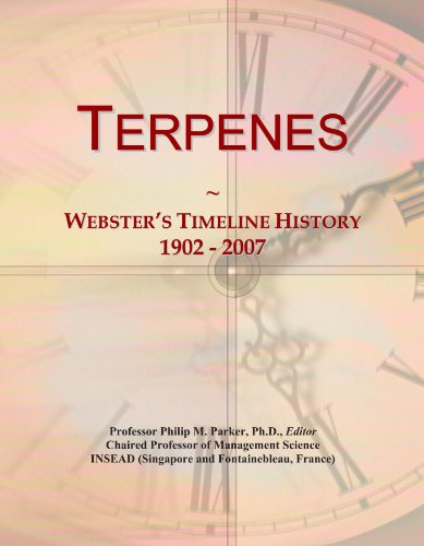 Terpenes: Webster's Timeline History, 1902 - 2007
